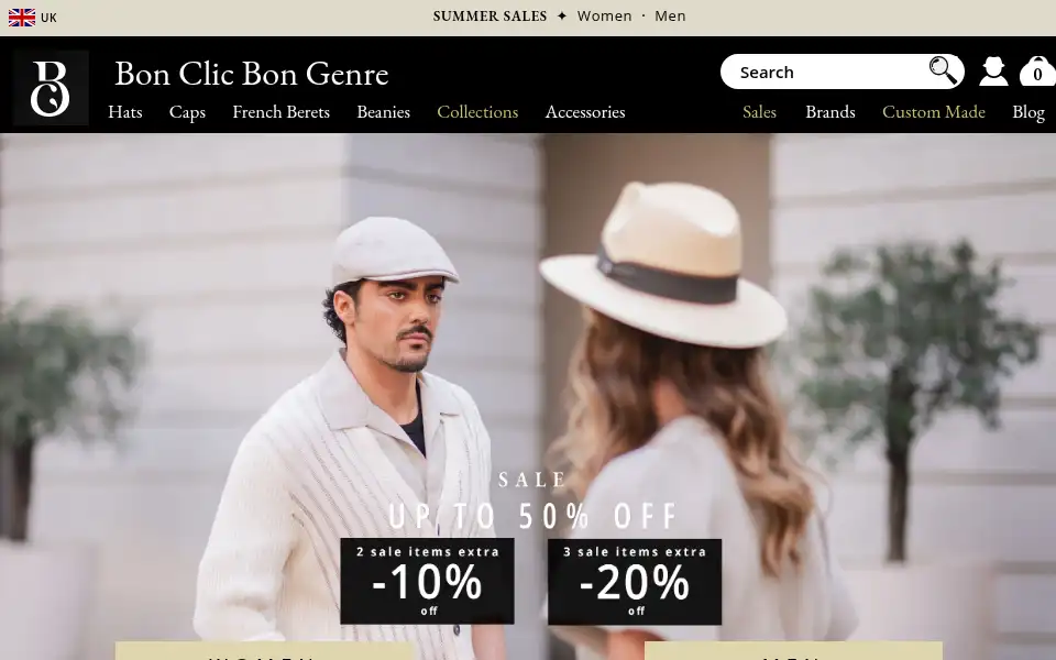Screenshot of bon-clic-bon-genre.co.uk