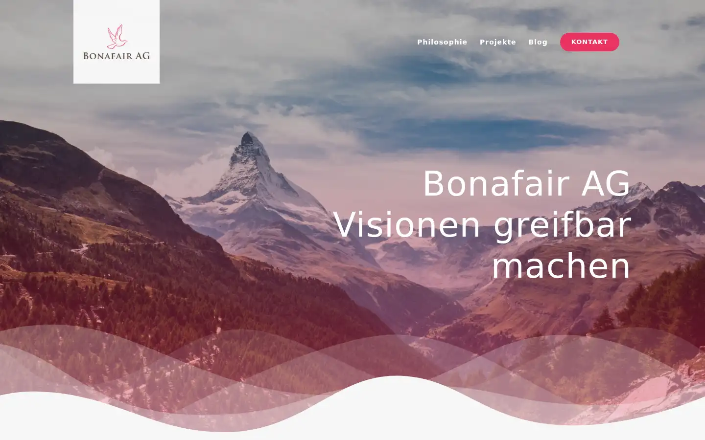 Screenshot of bonafair.com