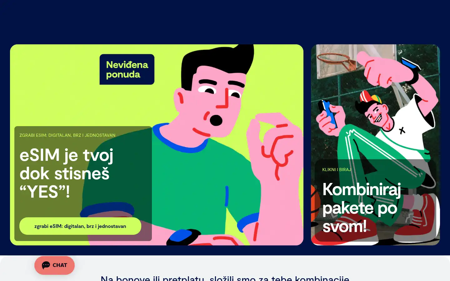 Screenshot of bonbon.hr