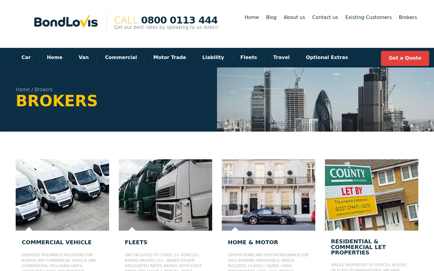 Screenshot of bondlovis.co.uk