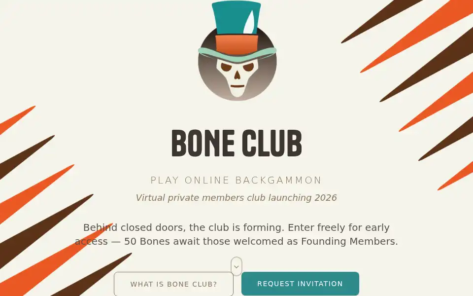 Screenshot of boneclub.co.uk