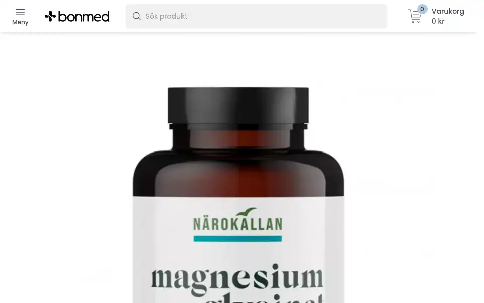 Screenshot of bonmed.se