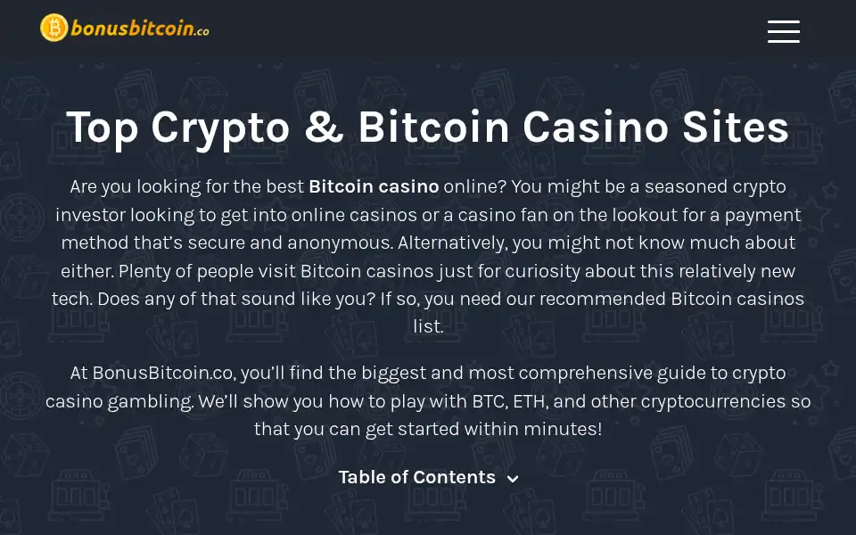 Screenshot of bonusbitcoin.co