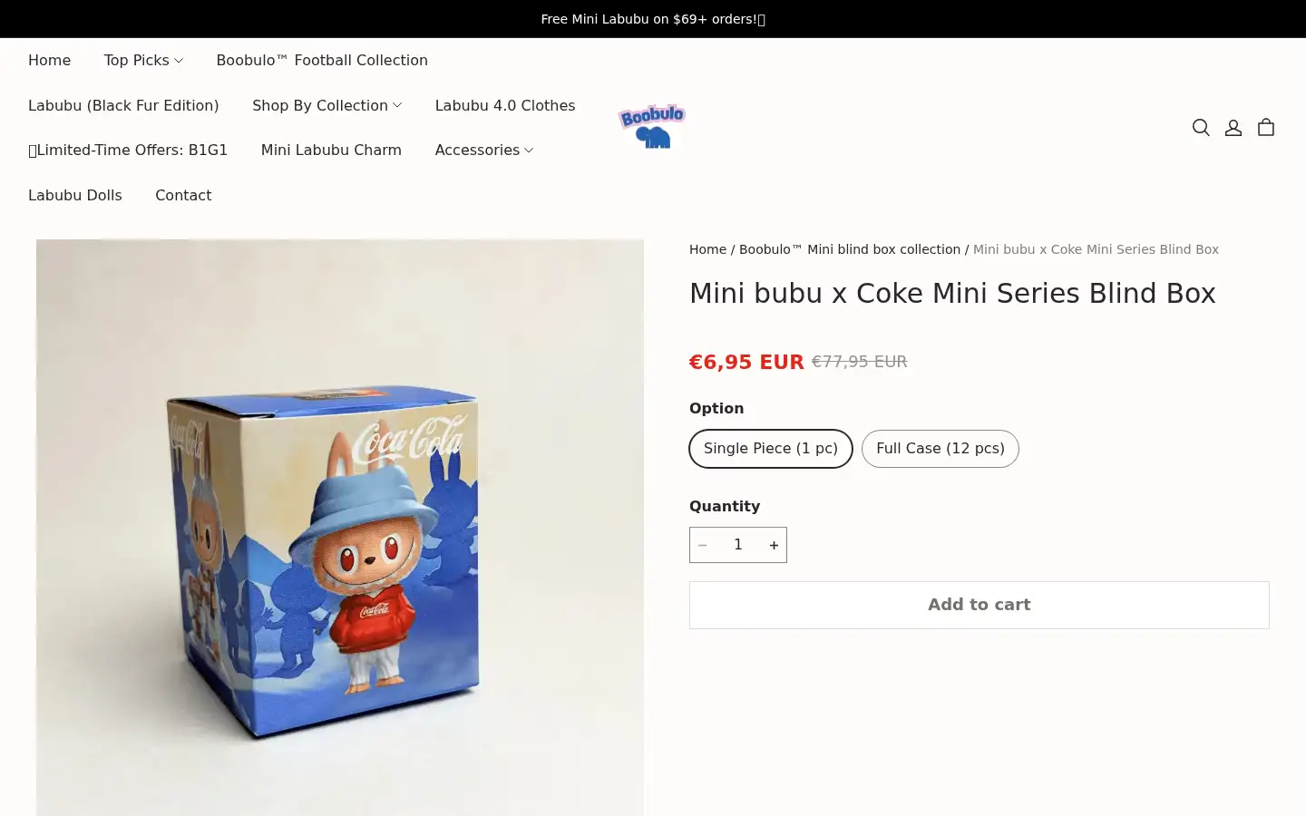 Screenshot of boobulo.com