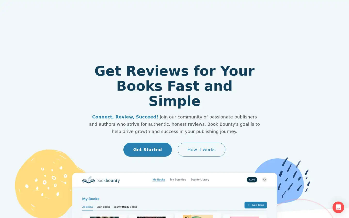 Screenshot of book-bounty.com