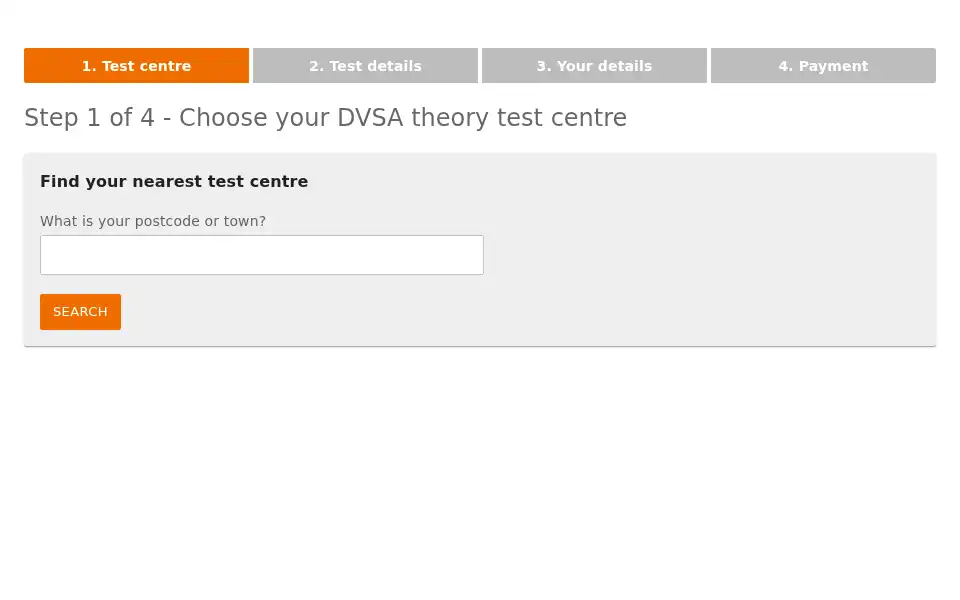 Screenshot of book.getapass.uk