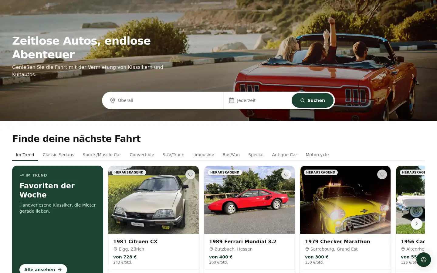 Screenshot of bookaclassic.de