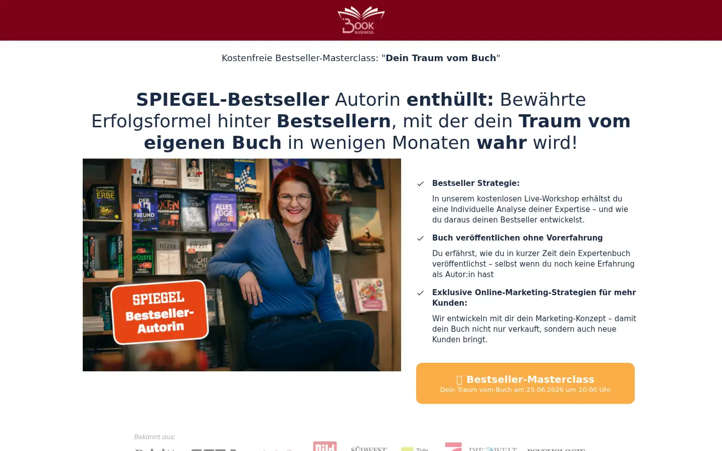 Screenshot of bookbusiness.de