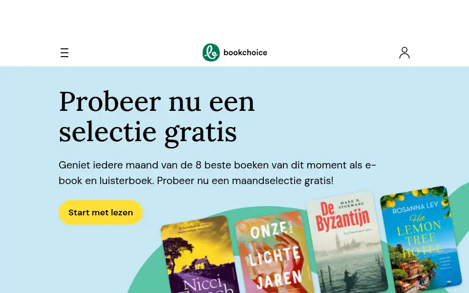 Screenshot of bookchoice.com