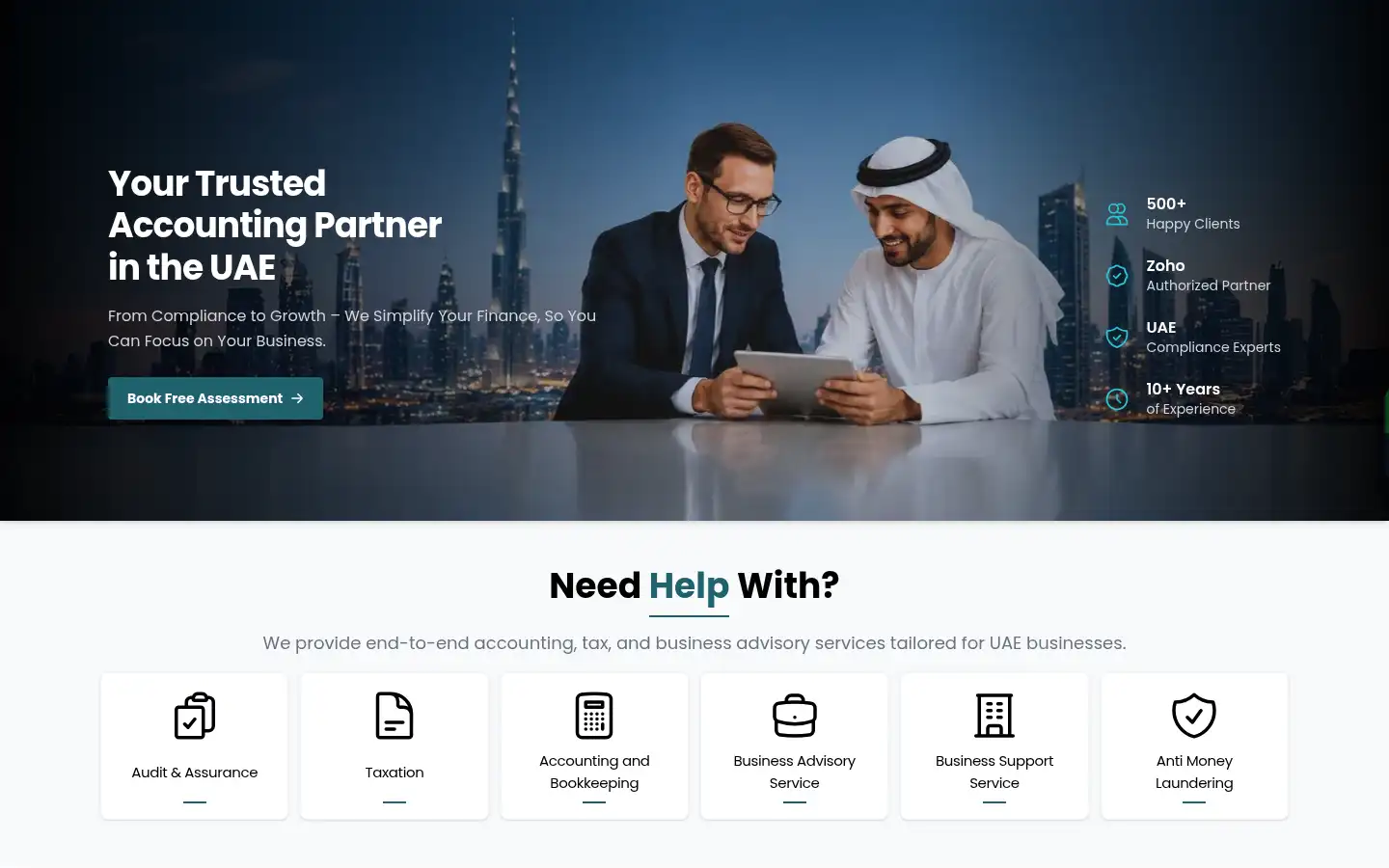 Screenshot of bookeraccounting.com