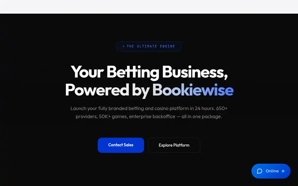 Screenshot of bookiewise.com