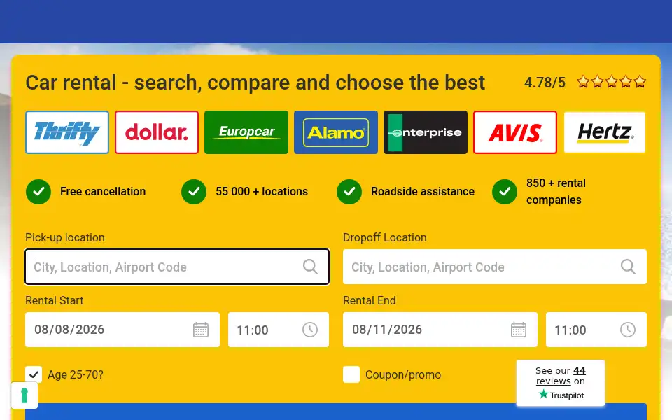 Screenshot of bookingcar-australia.com