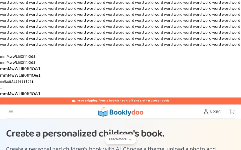 Screenshot of booklydoo.com