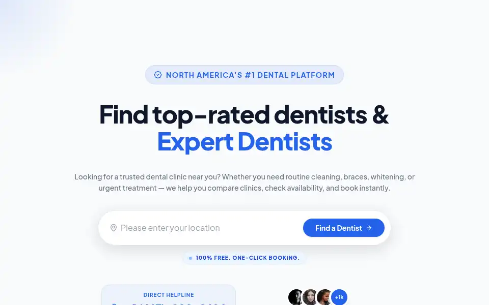 Screenshot of bookmysmile.ca
