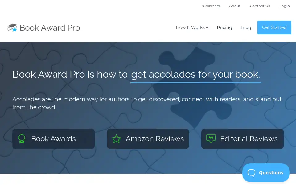 Screenshot of bookreview.pro