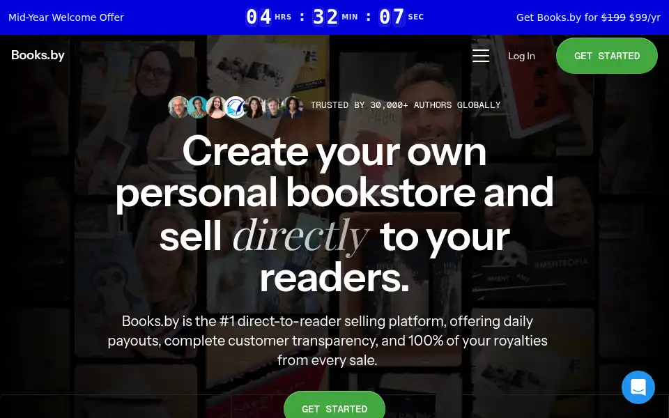 Screenshot of bookspace.com