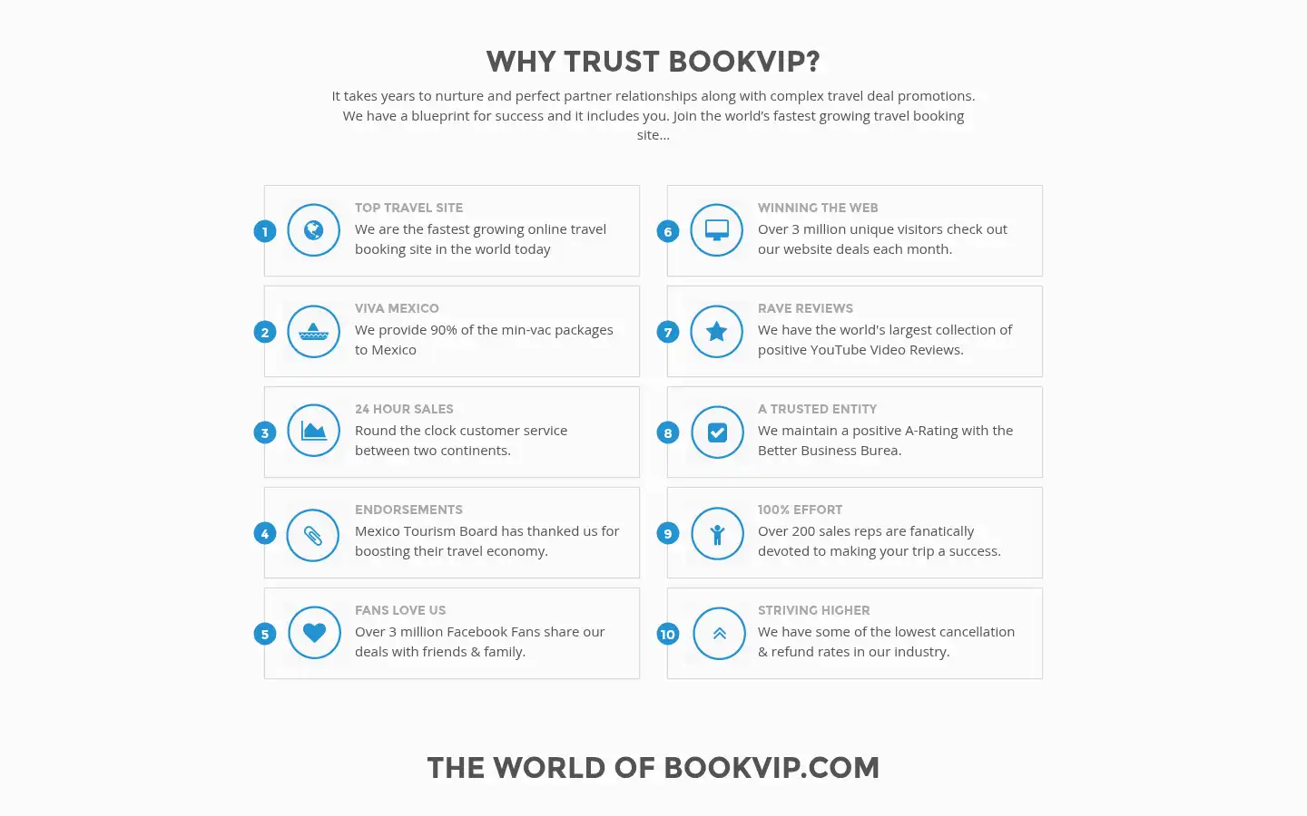 Screenshot of bookvip.com