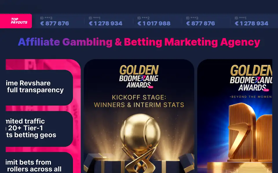Screenshot of boomerang-partners.com