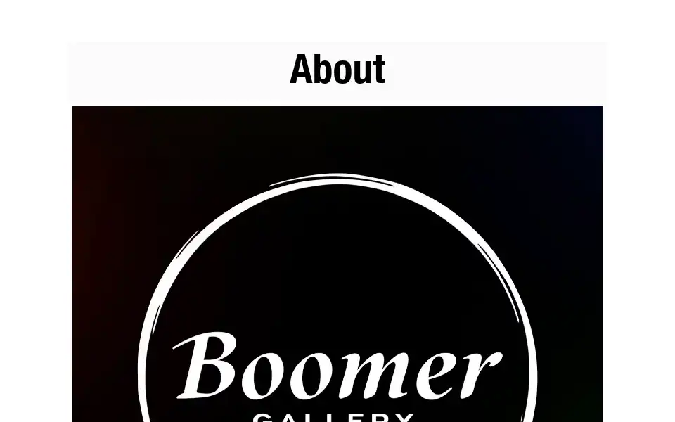 Screenshot of boomergallery.net