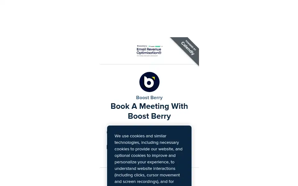 Screenshot of boostberry.org