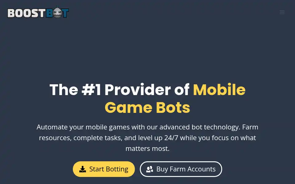 Screenshot of boostbot.org