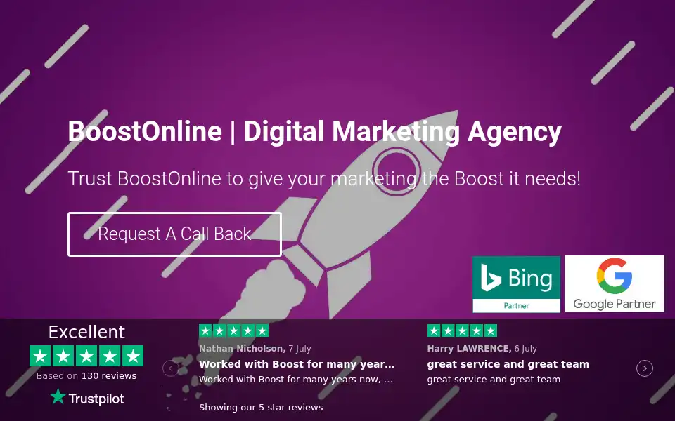 Screenshot of boostonline.co.uk