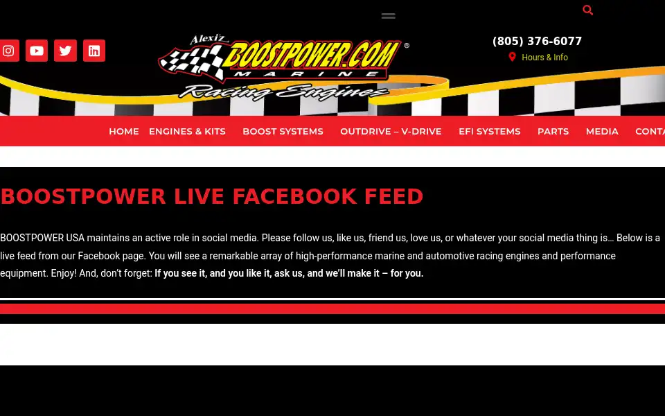 Screenshot of boostpower.com