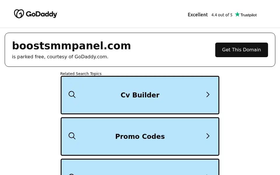 Screenshot of boostsmmpanel.com