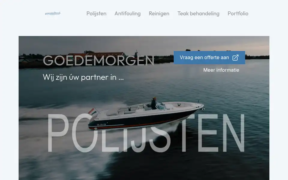 Screenshot of bootschoonmaak.nl