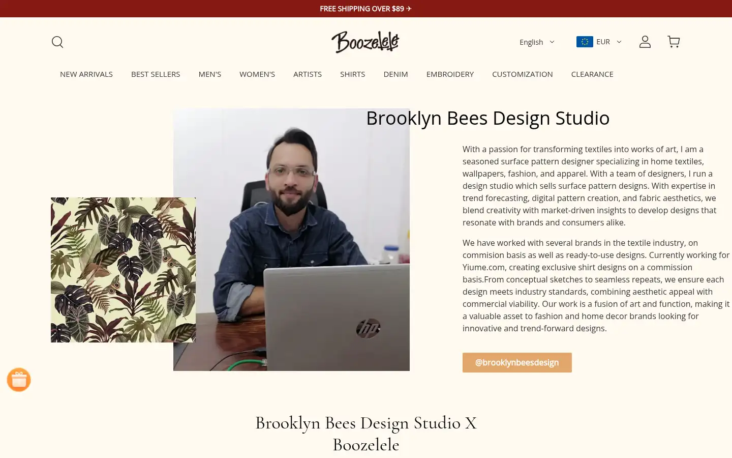 Screenshot of boozelele.com