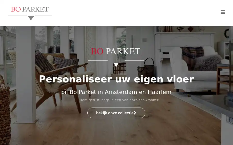 Screenshot of boparket.nl