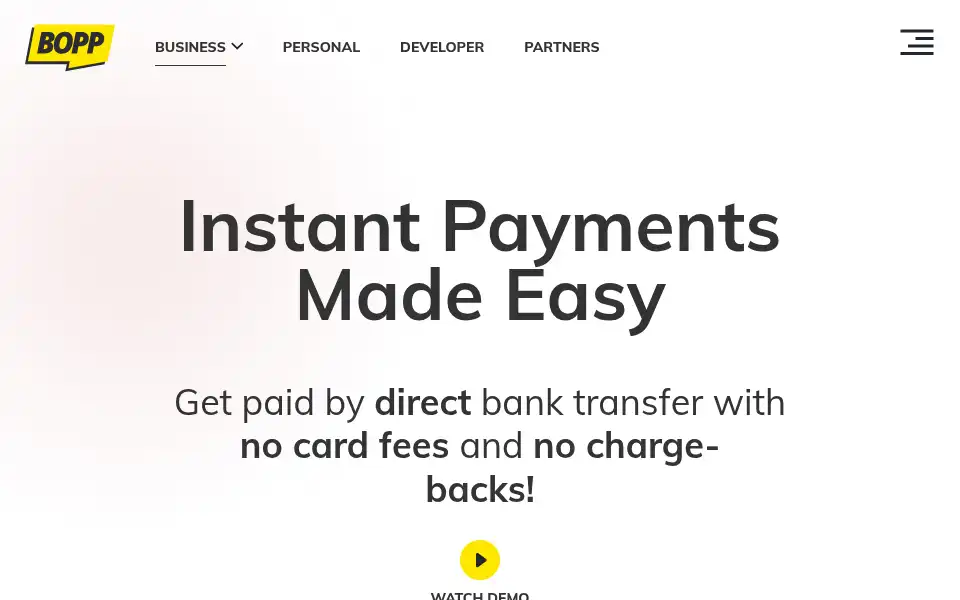 Screenshot of bopp.io