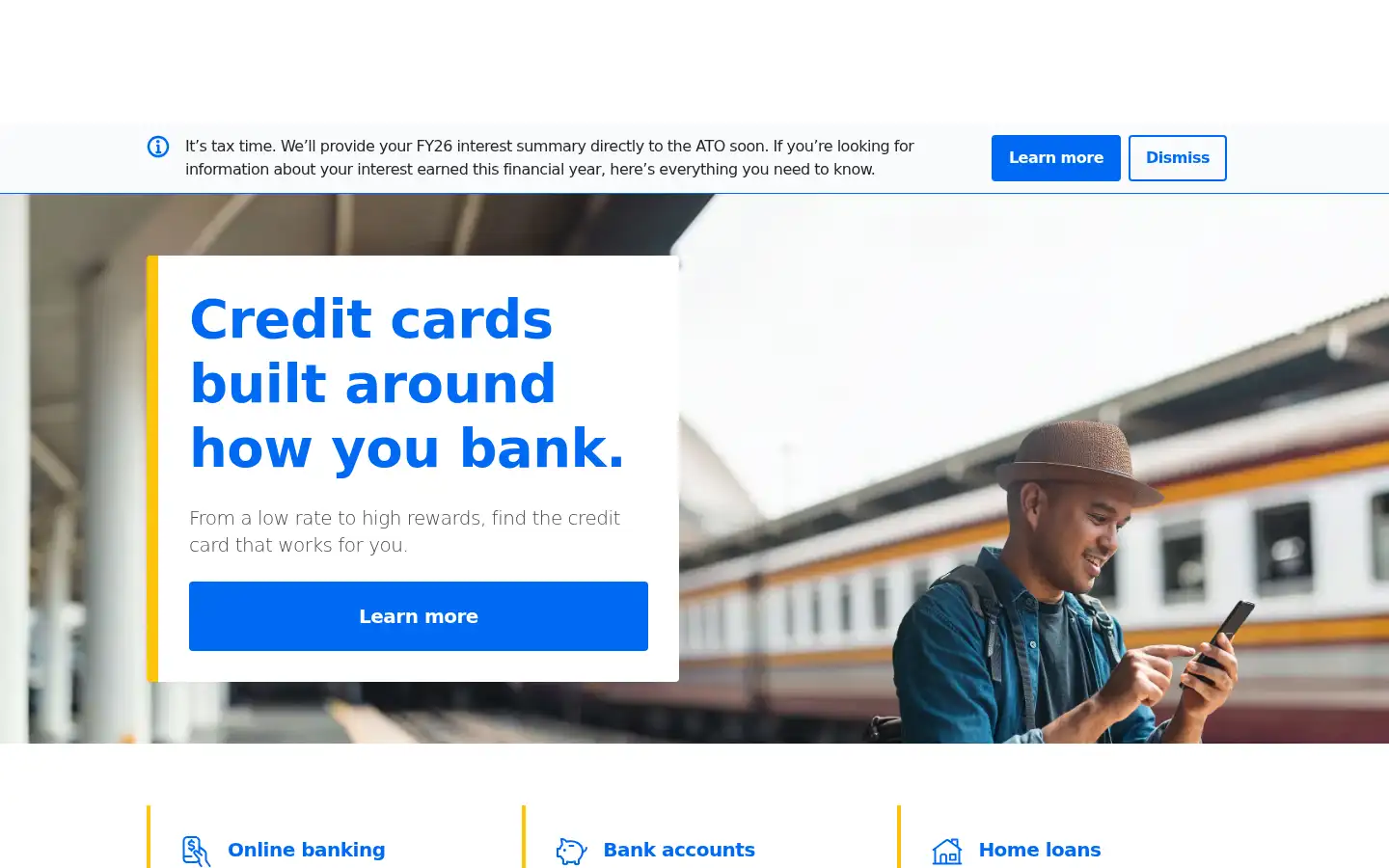 Screenshot of boq.com.au
