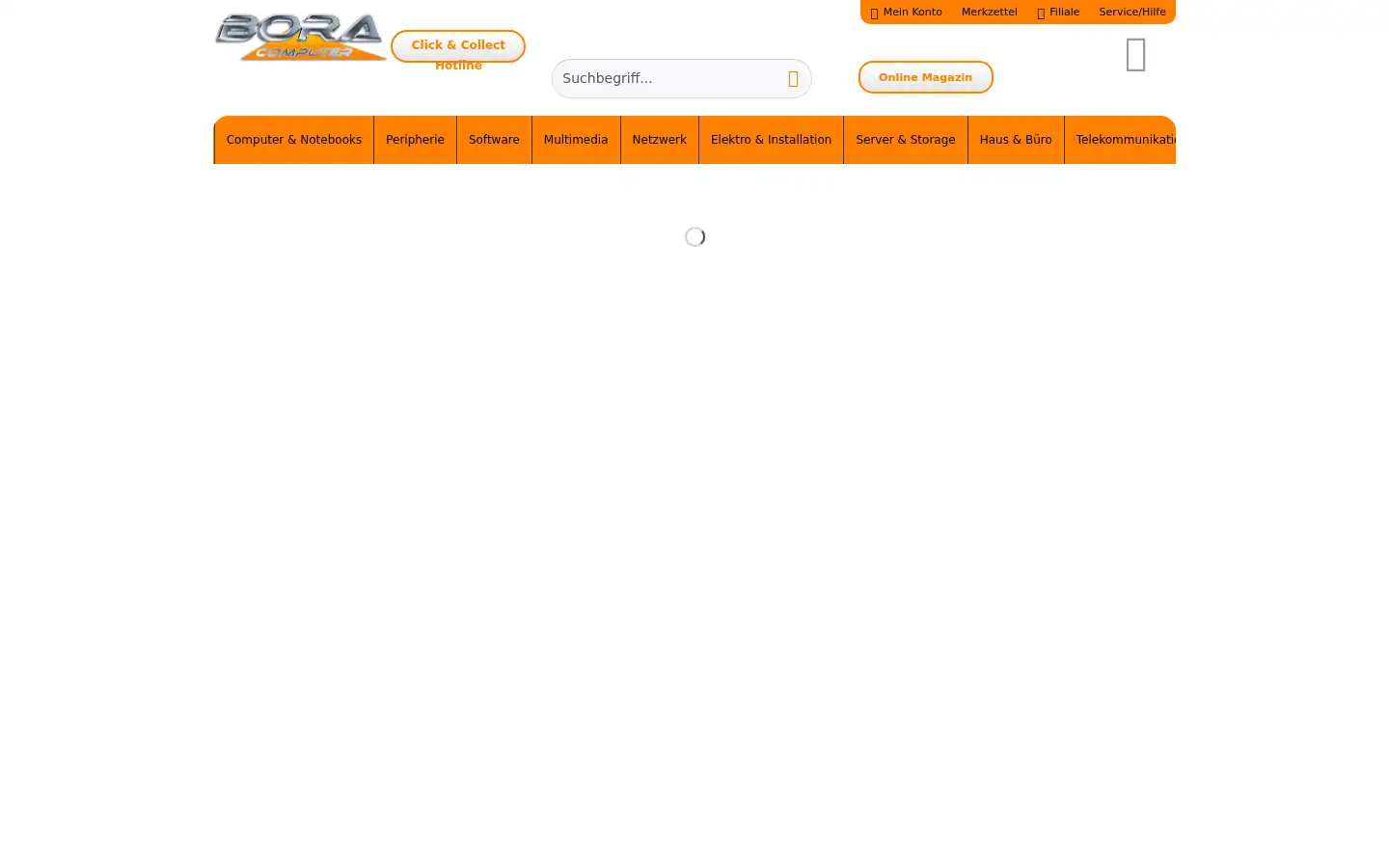 Screenshot of bora-computer.de