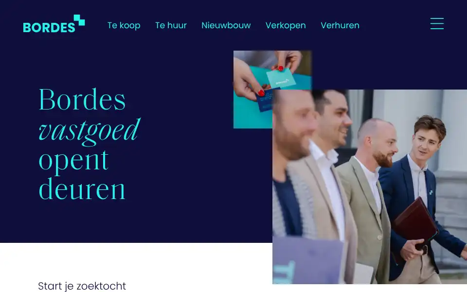 Screenshot of bordes.be