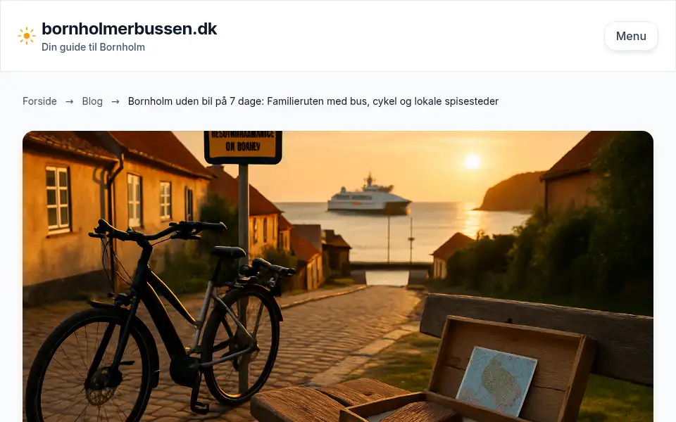 Screenshot of bornholmerbussen.dk