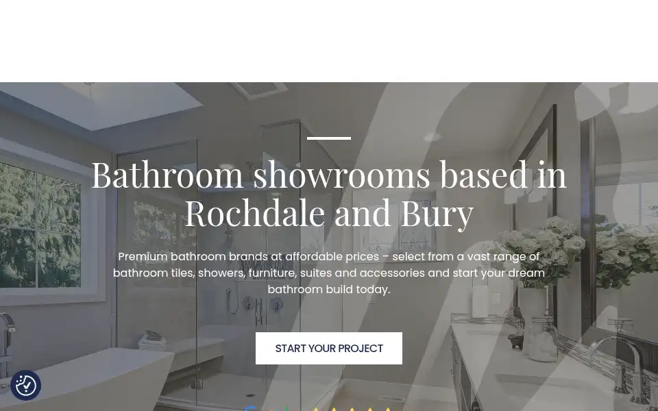Screenshot of borobathrooms.co.uk