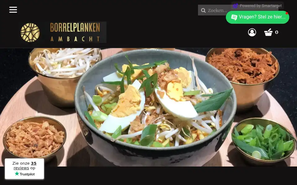 Screenshot of borrelplankenambacht.nl