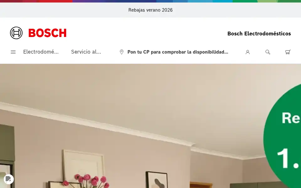Screenshot of bosch-home.es