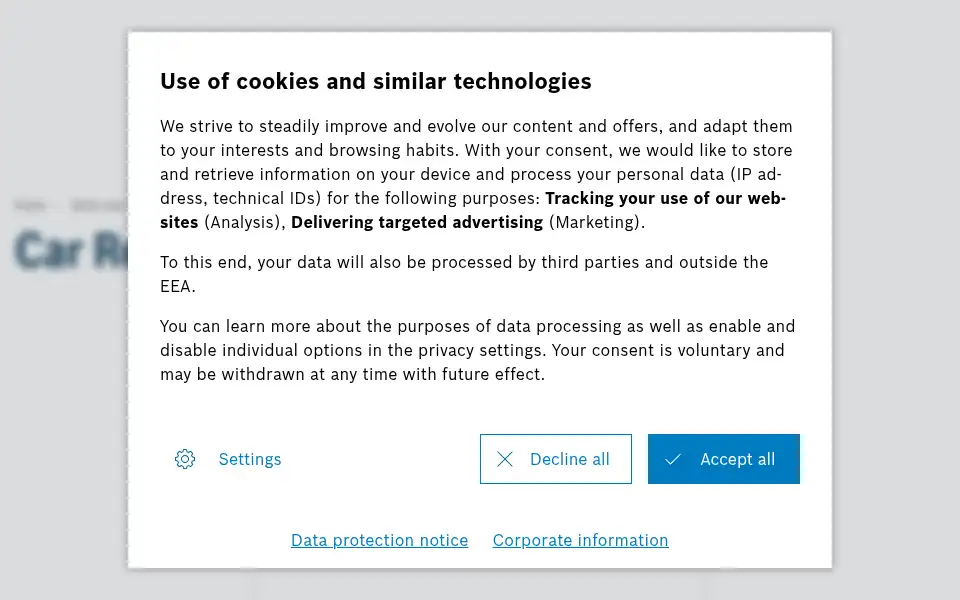 Screenshot of boschcarservice.co.uk