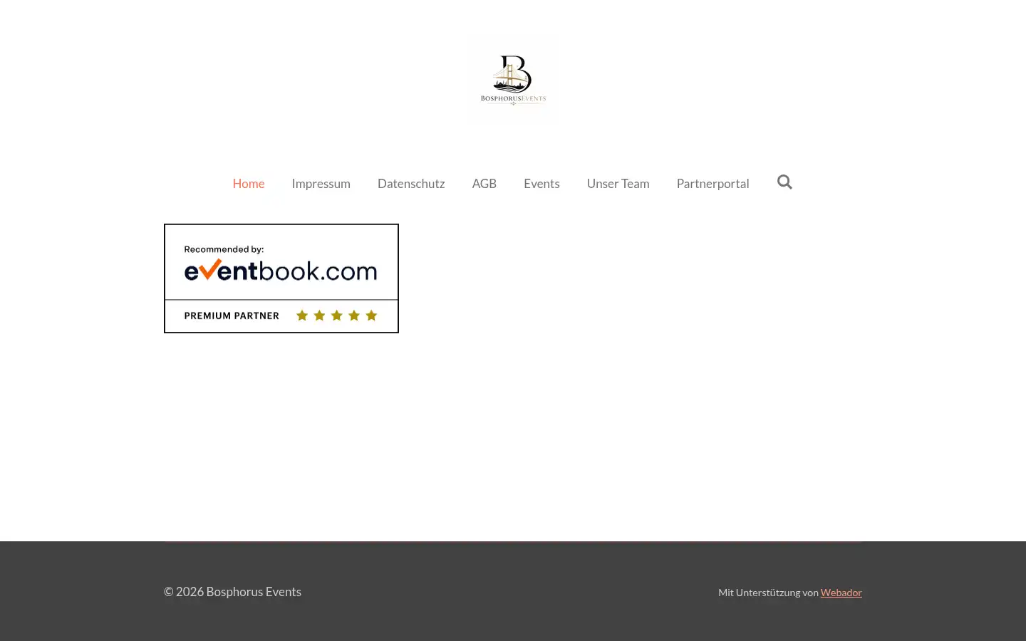 Screenshot of bosphorusevents.de