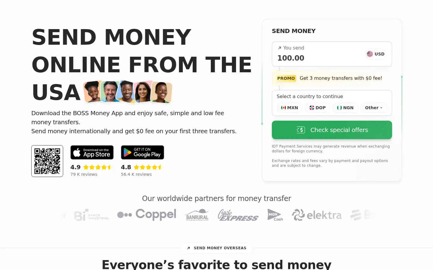 Screenshot of bossmoney.com