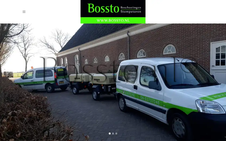 Screenshot of bosstobeschoeiingen.nl