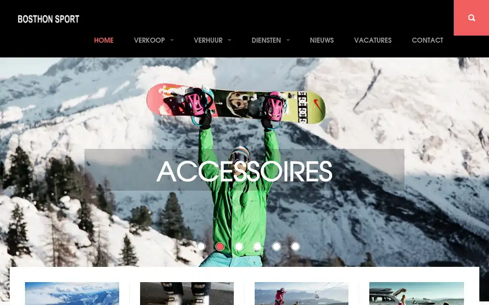 Screenshot of bosthonsport.be