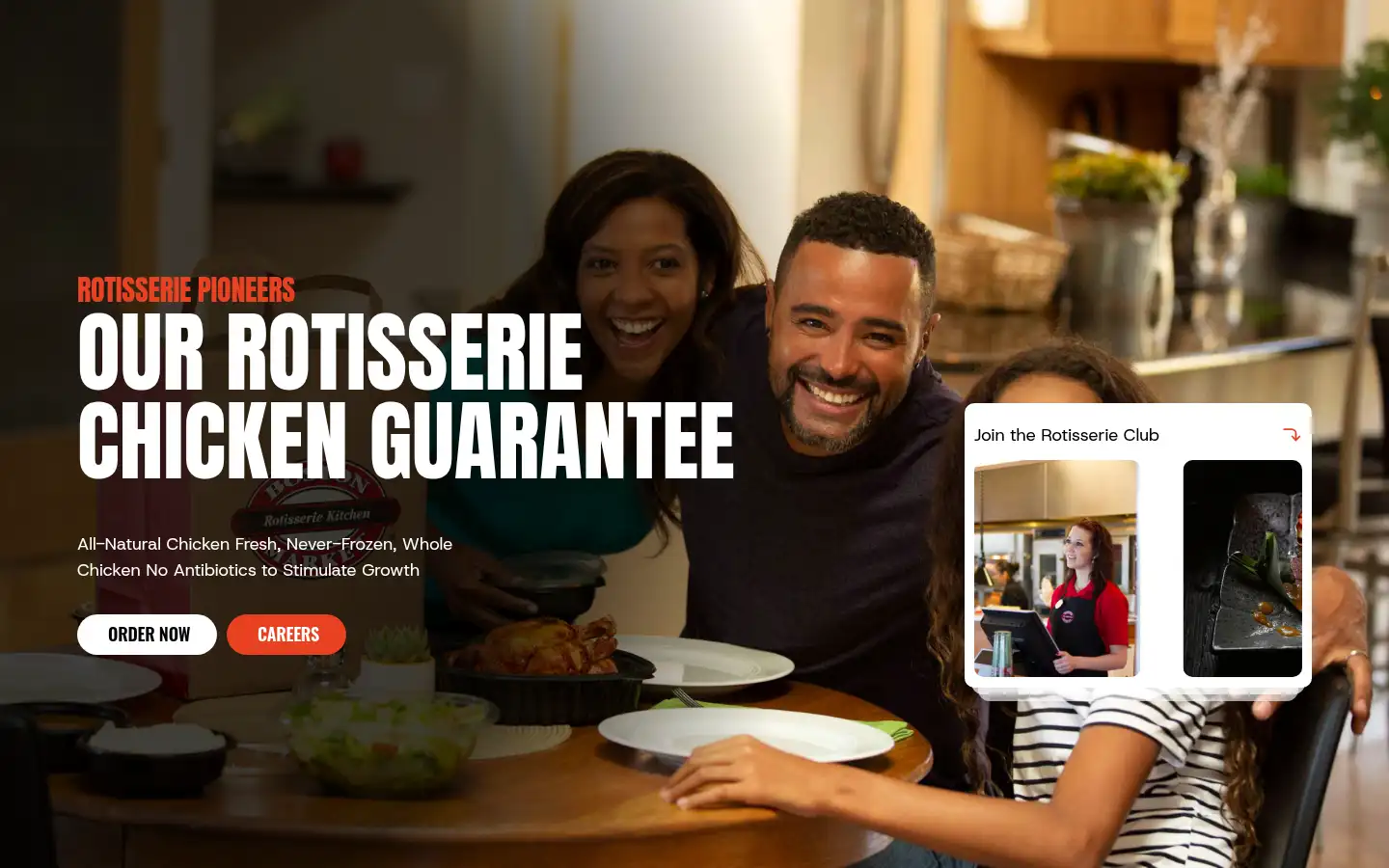 Screenshot of bostonmarket.com