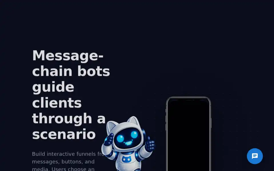 Screenshot of bot-me.com