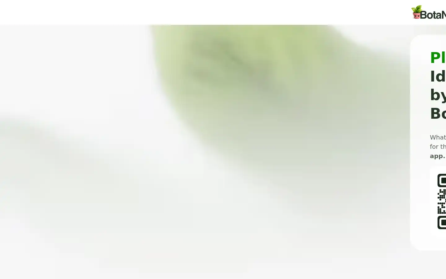 Screenshot of botanapp.com