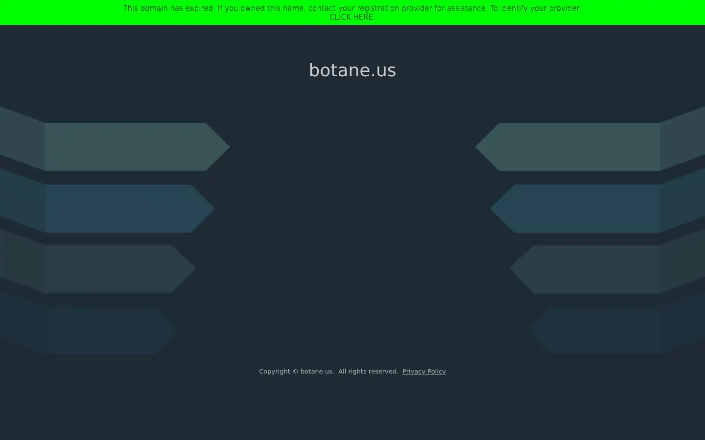 Screenshot of botane.us