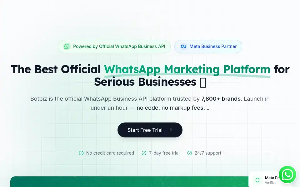 Screenshot of botbiz.app