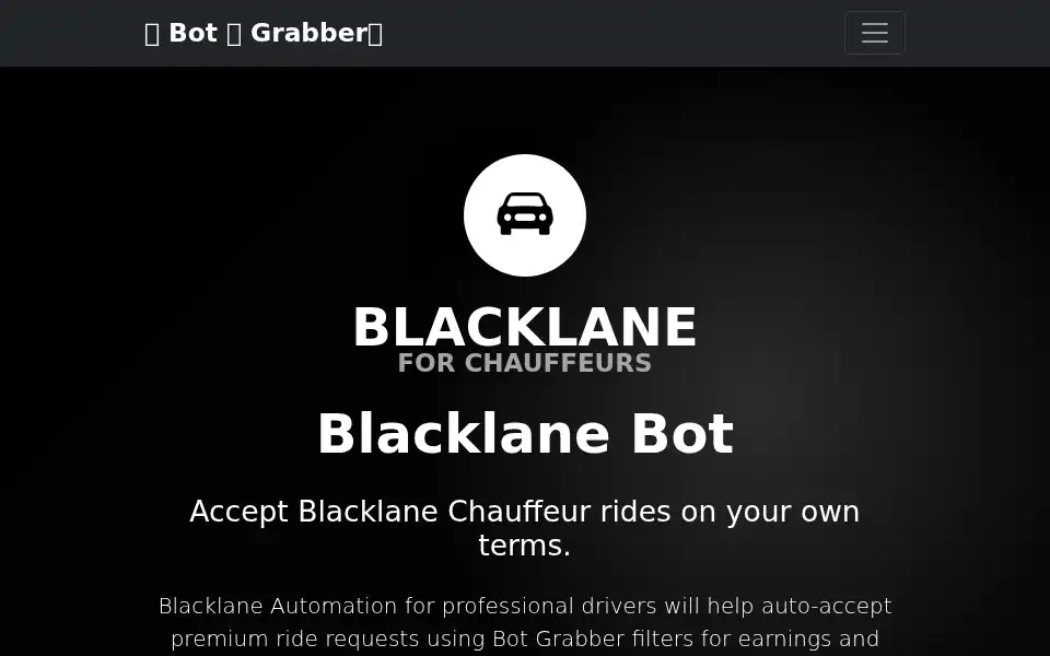 Screenshot of botgrabber.com